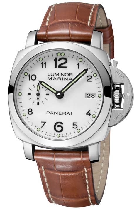 panerai luminor marina 1950 white dial|Panerai 1950 3 day automatic.